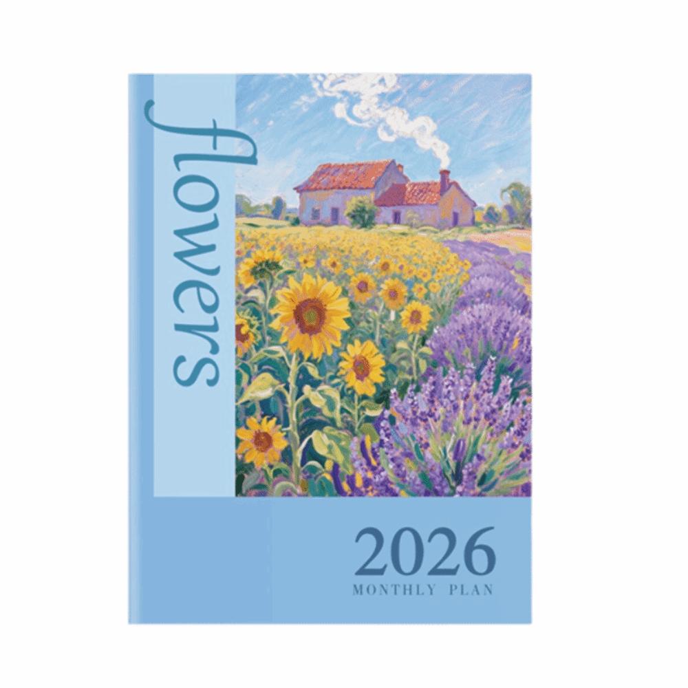 

A4 Size Yearly Planner a5 Size Monthly Diary Journal 2026 Calendar Planners Life Check-in A4-Style 4