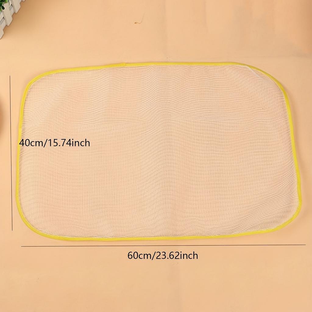 1pc Random Protective Ironing Cloth High Temperature Board Press Mesh Insulation Pad Guard Protection Clothing Home Accessories