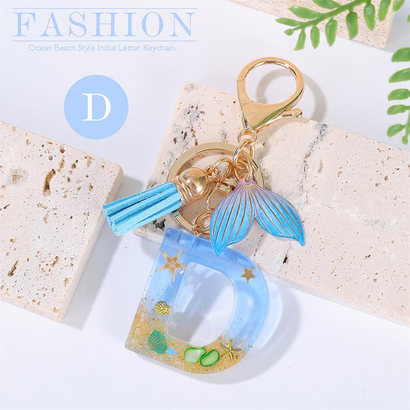 

Ocean Wind 26 Буквенный Брелок Летние Каникулы Китовый Брелок с Кисточкой Аксессуары Брелок Синий Брелок