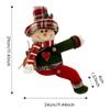 Snowman Santa Claus Curtain Tieback Elk Kawaii Christmas Curtain Ties Doll Classic Cartoon Curtain Buckle Christmas Decoration
