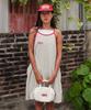 Minasu Menasoo Summer Stripe Terry Strap Onepiece_Gray