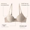 Women's Push-Up Front Closure Bra: Anti-Sagging, No Gaps, Thin Summer Style for Small Chest