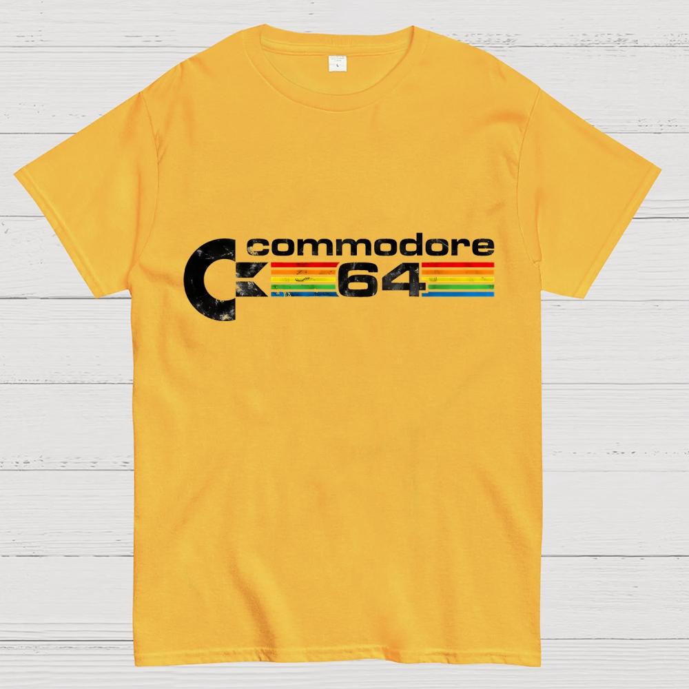 Commodore 64 Retro Cotton Summer Casual Cool Loose T-Shirt