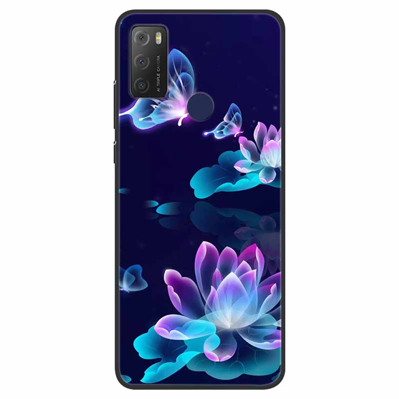 For TCL 20Y Case Shockproof Silicone Soft Phone Back Cover For TCL 20E 6125F Case TPU Bumper Coque For TCL20Y TCL20E 20 Y Funda