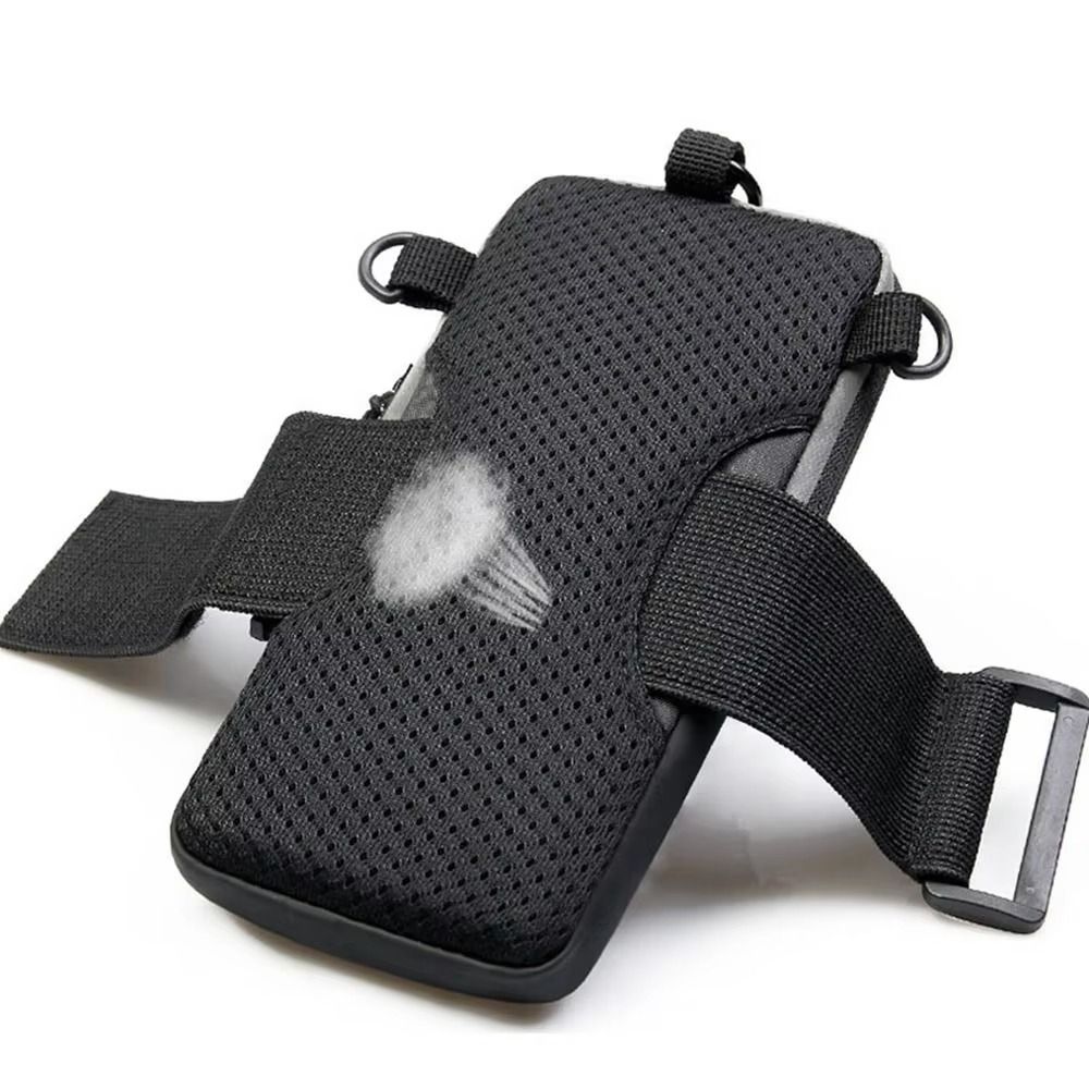 Wodoodporna Torba na Ramię na Telefon Komórkowy Poliestrowa Torba na Klatkę Piersiową do Biegania Sportowa Opaska na Nadgarstek Fitness Outdoor