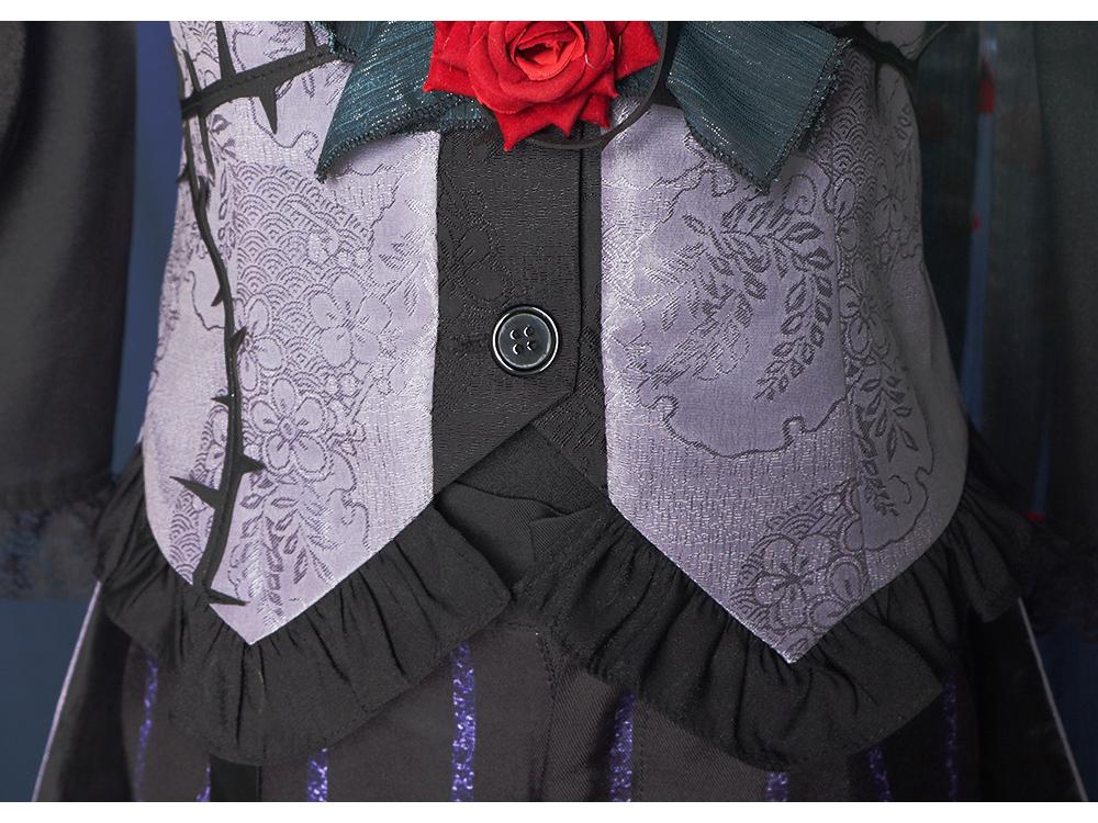 Identity V Lange Nacht Stern Cosplay Kostüm Set: Anime Spieluniform für Männer und Frauen