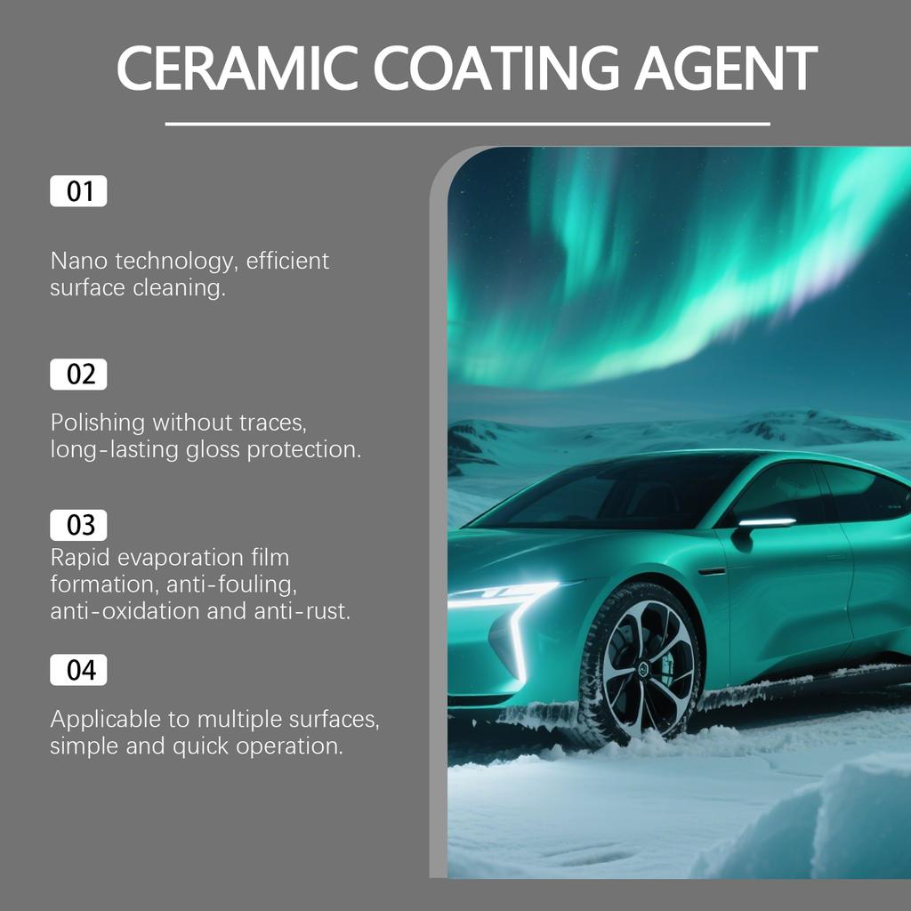 Car Paint Care Agent Car Paint Polishing Maintenance Decontamination Maintenance And Scratch Removal 30ml