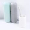 Toothbrush Paste Holder Case Covered Travel Camping Bathroom Cup Box Tooth Mug