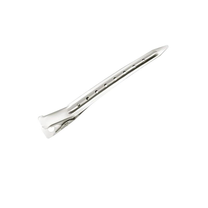 Pointed Tip Hair Styling Clip - Metal, Volumizing, Electroplated