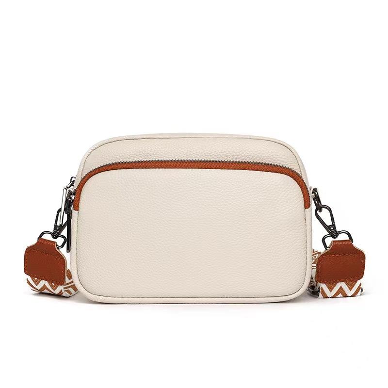 Leather Women's Bags, Women's New Fashion First-layer Cowhide Shoulder Messenger Bag
