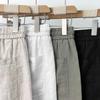 Premium Men's Linen Pants Summer 100% Breathable Loose Fit Straight Leg Trousers Casual Blend Beach Pants Men