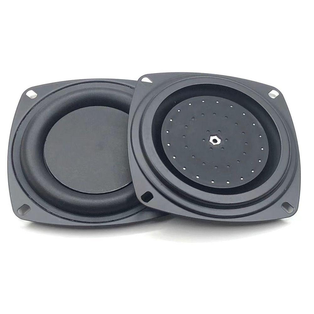 DIY Universal Woofer Radiator 2/3/4inch Black Bass Passive Speaker Speaker Diaphragm