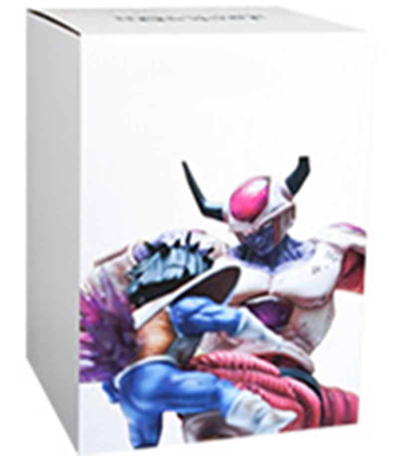Anime Dragon Ball Z Frieza VS Son Gohan Super Saiyan GK PVC Action Figure Battle Statue Collection Model Kids Toys Doll 25CM