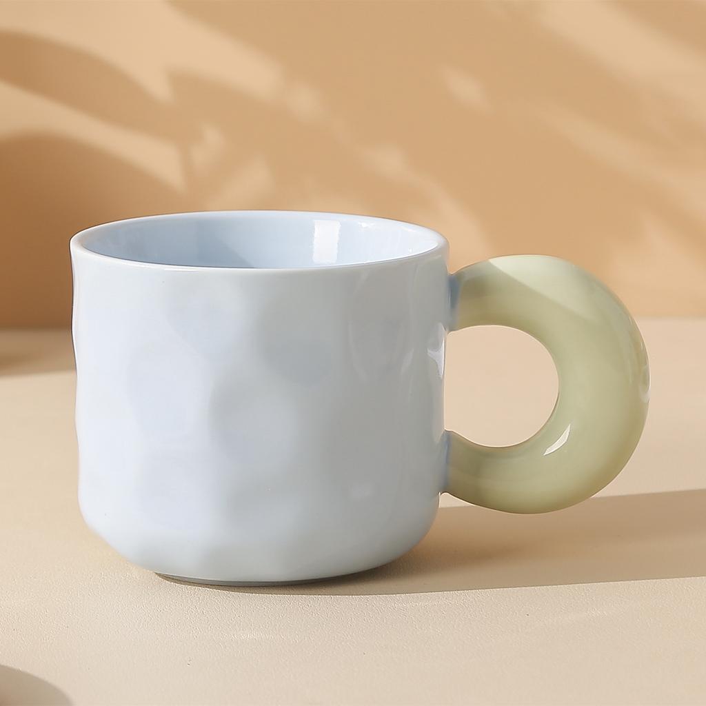 Contrast Color Milk Whirring Small Fresh And Cute High Value Large Capacity Student Fashion Couple Girlfriend Breakfast Cup