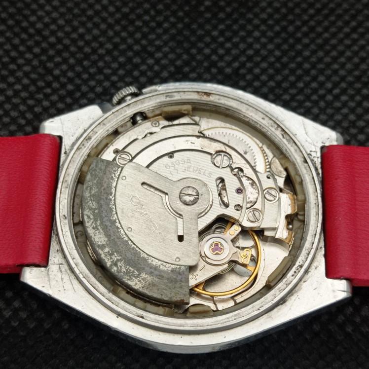 USED VINTAGE SEIKO 5 AUTOMATIC 6309A JAPAN MENS D/D WHITE WATCH 608g-a316322-2 SKU608g-a316322