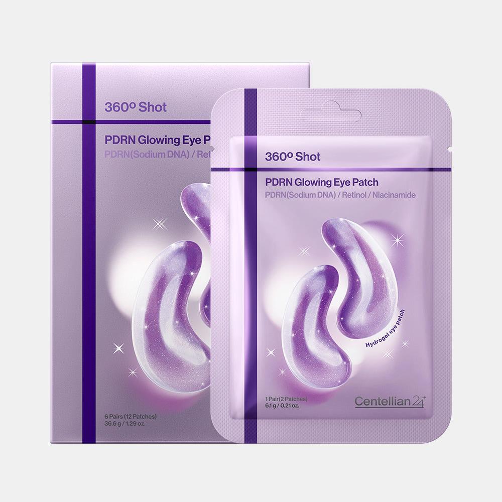 Centellian24 360 Shot PDRN Glowing Eye Patch 6pcs - Radiance Care, Korean