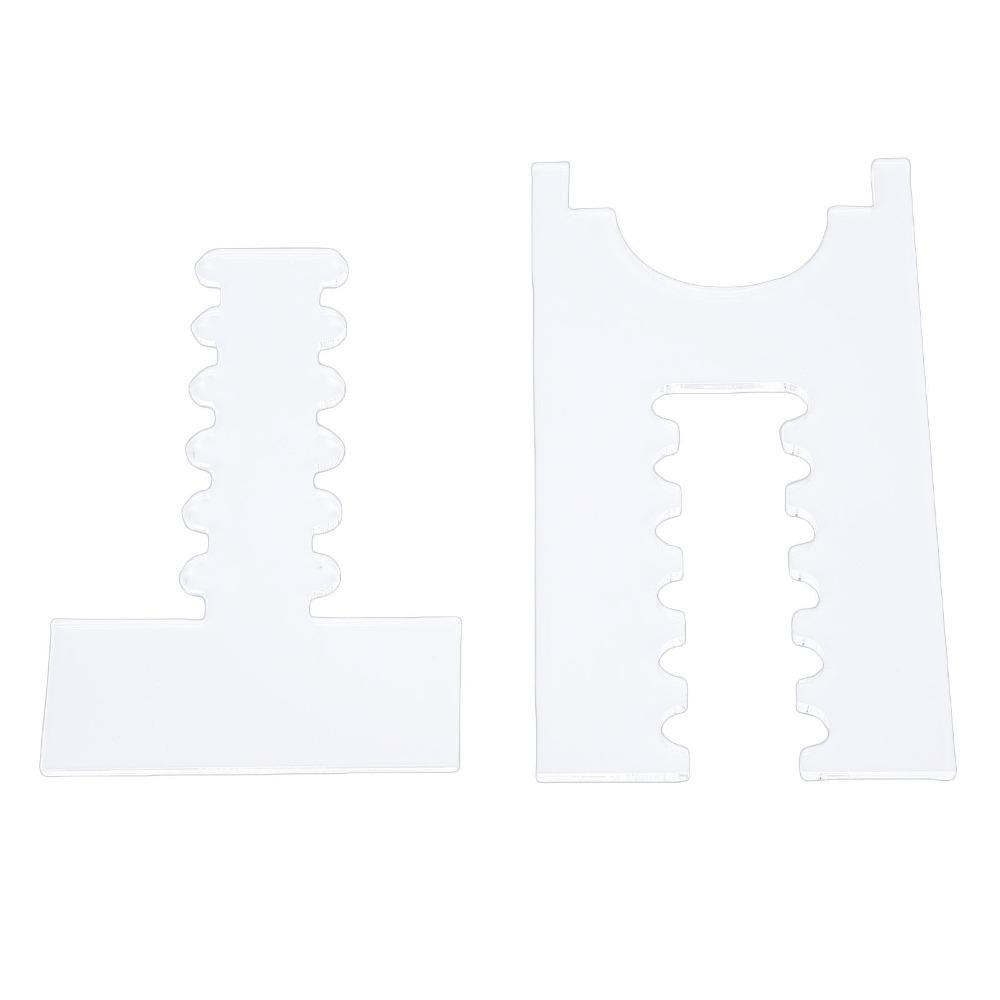 2 Pack Acrylic Furniture Wall Protector Transparent Adjustable Couch Spacer  Home Furniture Use