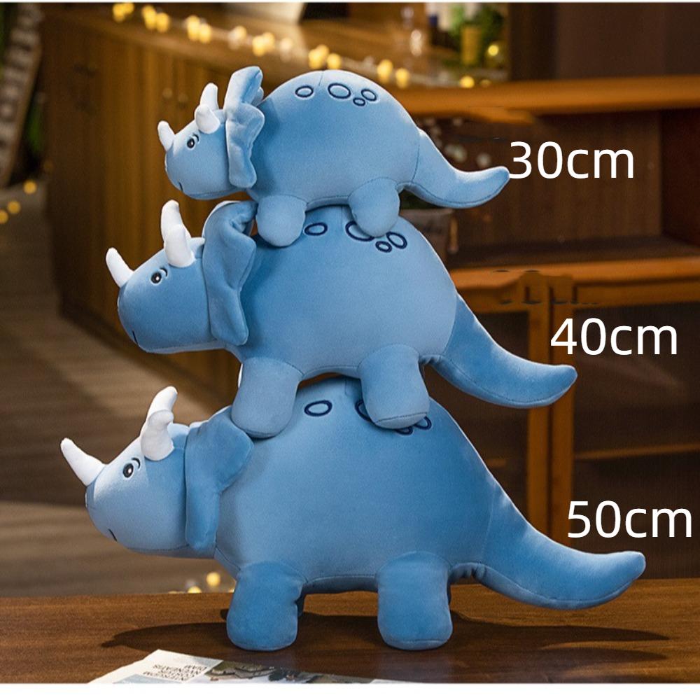 Barevná plyšová hračka Triceratops s dinosaury, kreslená hračka pro děti, dívky a chlapce