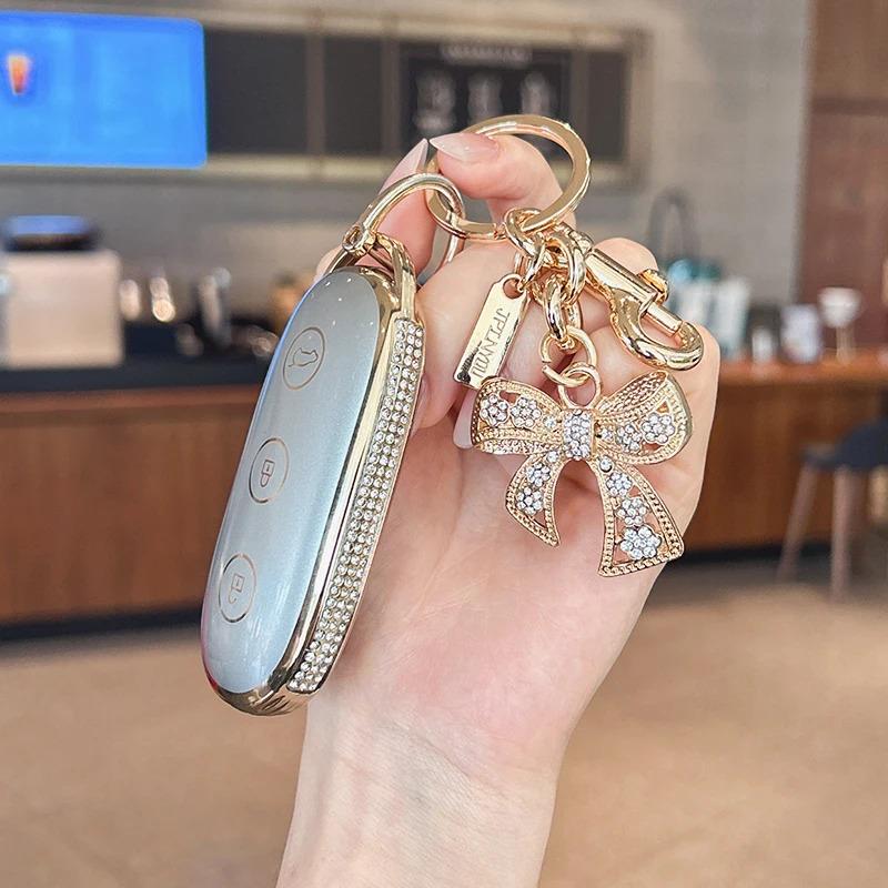 Suitable For Ideal L9 Keyset L8 L7 L6 Mega Car Key Special Protective Shell Car Key Bag Car Key Decoration Cars Accessories