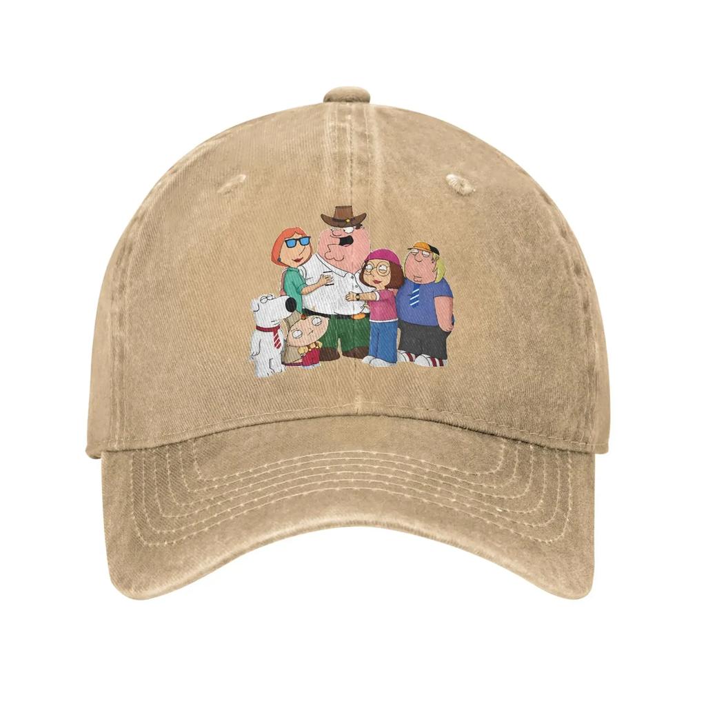aFamilies Cartoon Don't Go To Bed Angry Bedtime Stewie Baseball Cap Distressed Denim Washed Snapback Hat Adjustable Hats Cap