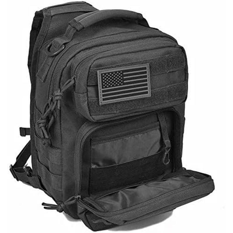 Tool Bags Men Oxford Waterproof Tactical Sling Bag Crossbody Tool Storage Chest Pack Outdoor Daypack