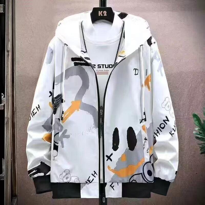 Samt-Kapuzenpullover für Teenager-Jungen Herbst/Winter - Stylische, locker sitzende Jacke