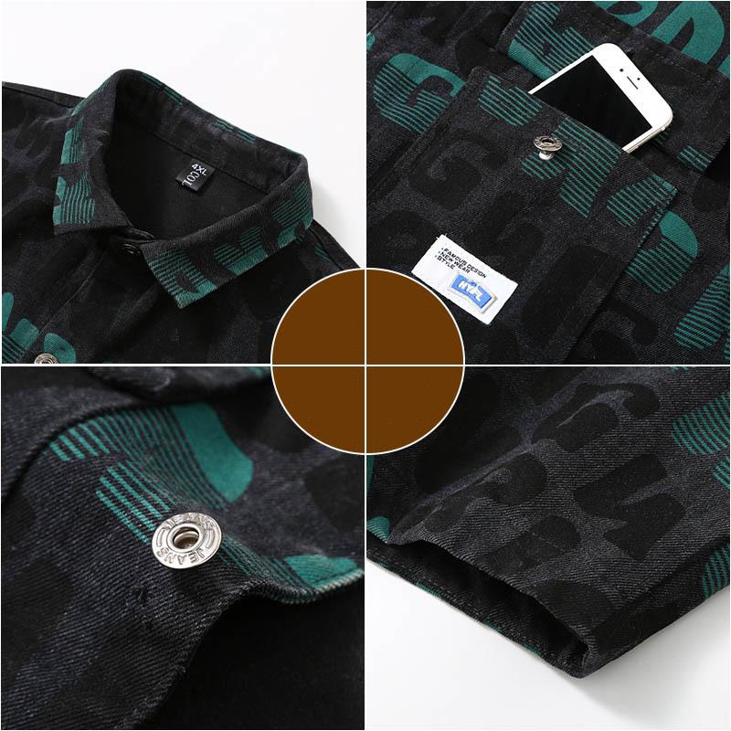 Automne hommes grande taille veste en jean lâche jeunesse grosse veste Plus gros Hip Hop 4XL-12XL