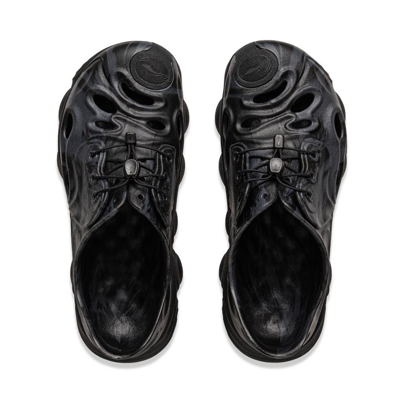 Li Ning CF Outdoor Creek Hiking Shoes Unisex Hiking Shoes Black AHCV019-2