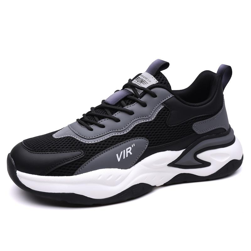 Men Multi Variant Sport Sneakers Mesh PU and Fleece Lined Shoes Sizes 38-46 for Walking Travel Training Commuting and Daily Wear