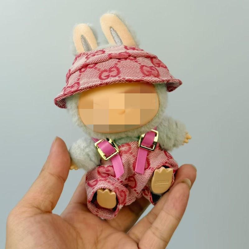 Labubu Pendant: Baby Clothes Blind Box - 17cm Macaron Vinyl.