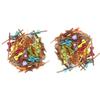 100Assorted Bow Tie Ties 8cm for Cake Sealing Bag Gifts