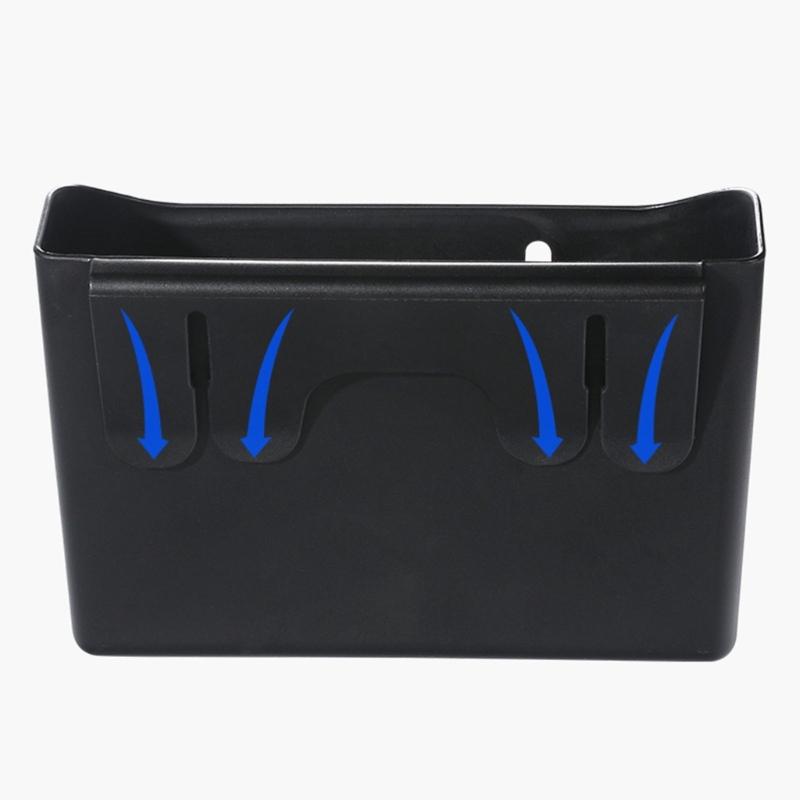 Upgrade Car Seat Organizer Backseat Cup Holder Multipurpose Car Organizer Hanging Box Car Trash Can Garbage Can