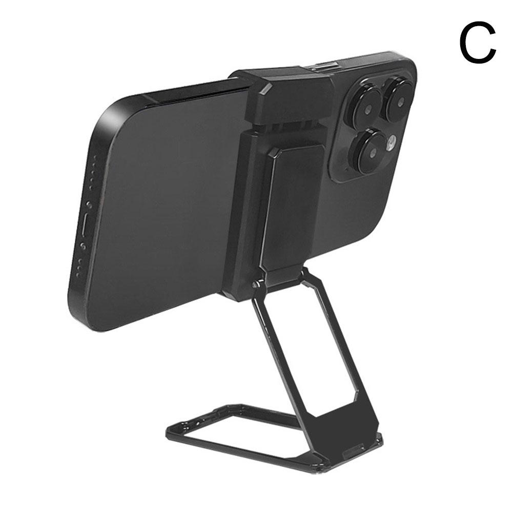 Foldable Desktop Back Clip Type Phone Holder Stand Metal Telescopic 360 Rotatable Bracket Mount Universal For Xiaomi