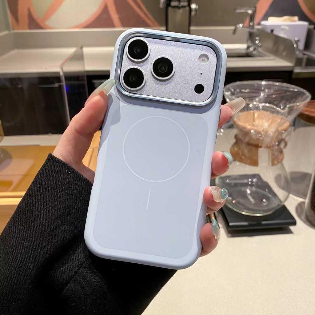 Compatible iPhone 17 Pro Max Case: Premium Magnetic Metal Lens with Elegant Ring Design
