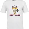 Stay Cool Unisexs T Shirt Summer Panda Funny Idea Coolest Vest Holiday Design