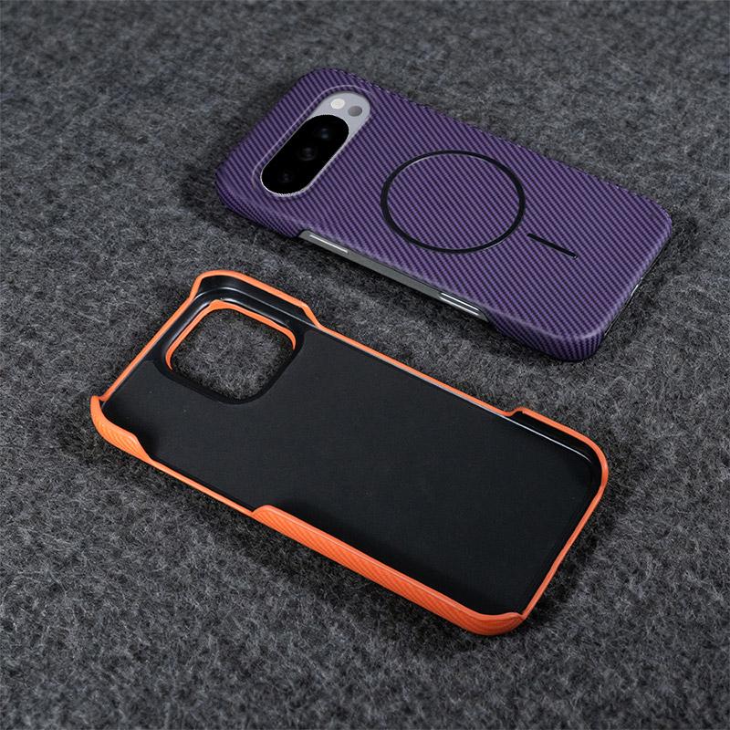 For Google Pixel 10 Pro XL Case Hard PC Carbon Fibre Magnetic MagSafe Protective Back Cover For Pixel 10 9 Pro XL 9A Phone Shell