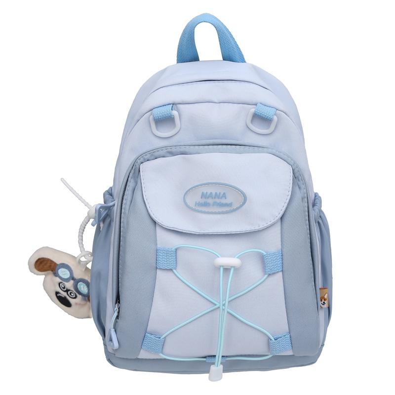 Colored Middle School Student Schoolbag Women's Campus Backpack Large Capacity Travel Backpack