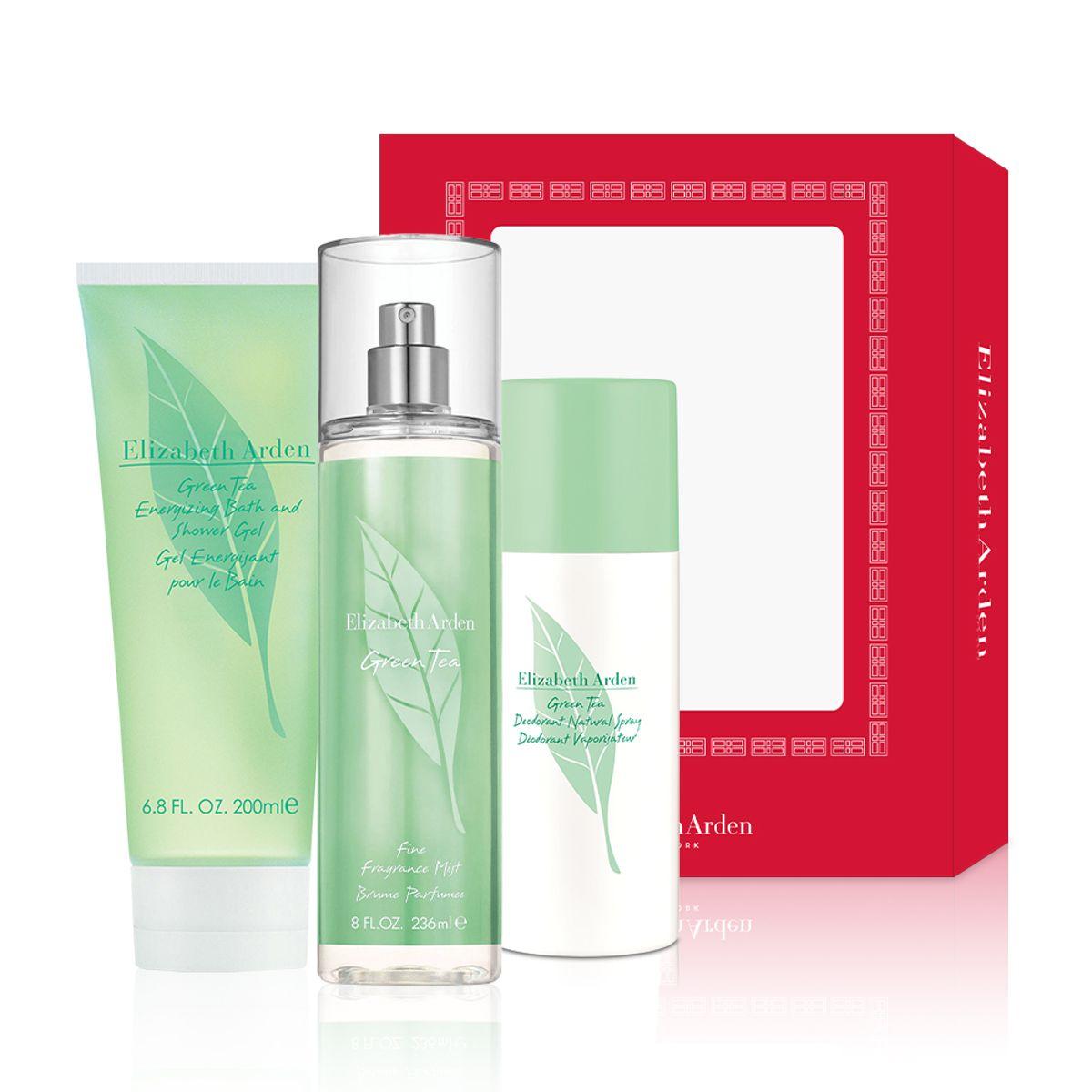 [2PACK] Green Tea Shower Gel 200ml + Body Mist 236ml + Deodorant 150ml