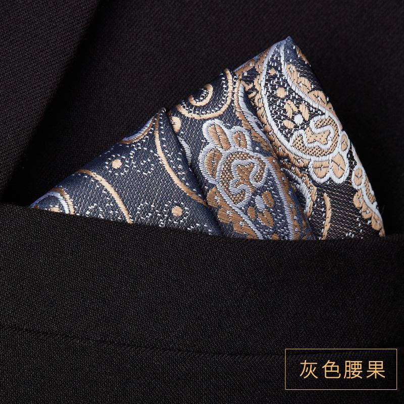 Herren Anzugtaschentuch Quadratisches Tuch Herrenhemd Taschentuch Schal Kleid Anzug Brusttuch Seidentuch Brusttuch Klein Weiß