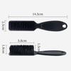 Comb Blade Comb Soft Bristles Brush Scissors Cleaning Brush Men Oil Head Brush Skin Fade Brush
