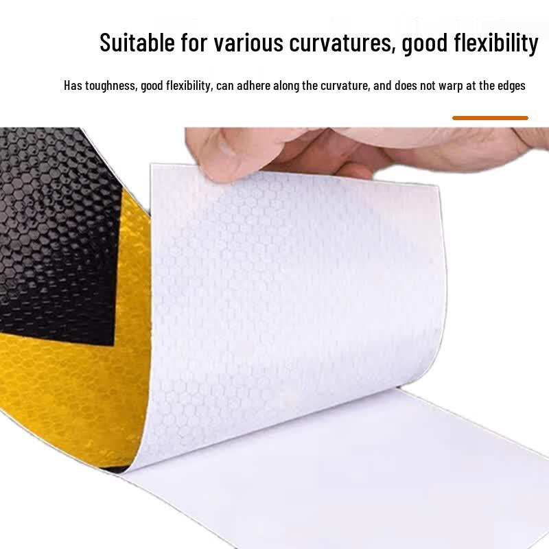 High-Visibility Reflective Arrow Safety Tape