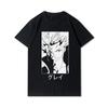 Plus Size BLEACH Kurosaki Ichigo Men T-Shirt Harajuku Cool Hip Hop Cotton T Shirts Casual Funny Tops Tees