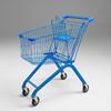 60L Pink Shopping Cart Trolley for Supermarkets, Malls, Warehouses, and Convenience Stores