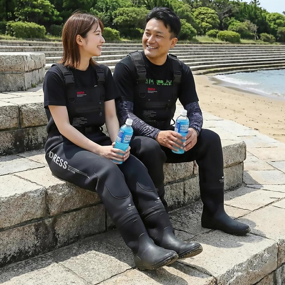 DreS CheSt High WaderS S 2xl Waterproof Breathable fiShing bootS