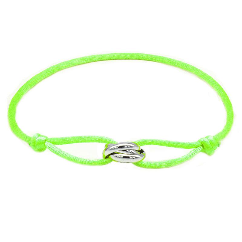 Bracelet 3 Stainless Steel Metal Buckle Bracelet Adjustable Rope Classic Bracelet for Men Friendship Jewelry Gift for Women