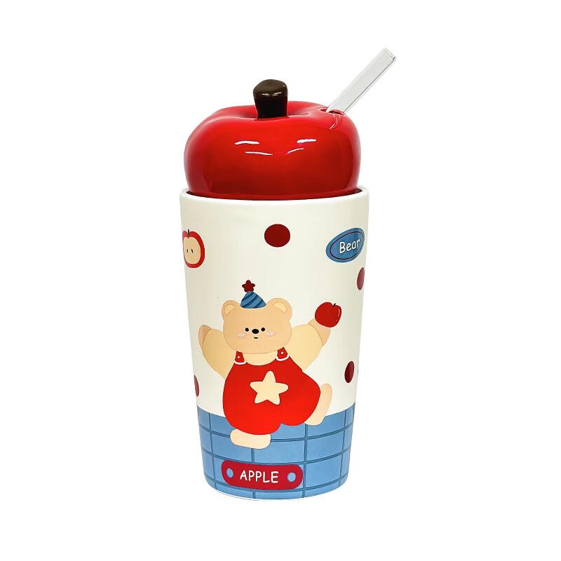 

Red Apple Bear Ceramic Mug