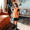Halloween Children's Costume Pumpkin Parent-Child Witch Costume Maid Costume Princess Girl Baby Vampire Dress Girl