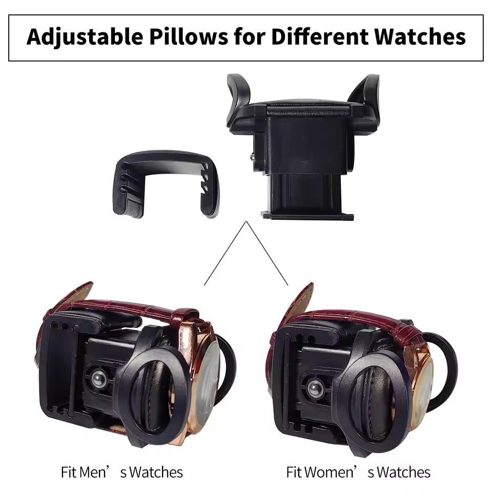 Automatic Watch Winder Luxury Jewelry Box Quiet Japanese Mabuchi Motor Adjustable Modes With Jewelry Storage Case Box