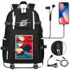 New Riman Peripheral Printing USB Teen Student Schoolbag Leisure Travel Backpack Large Capacity