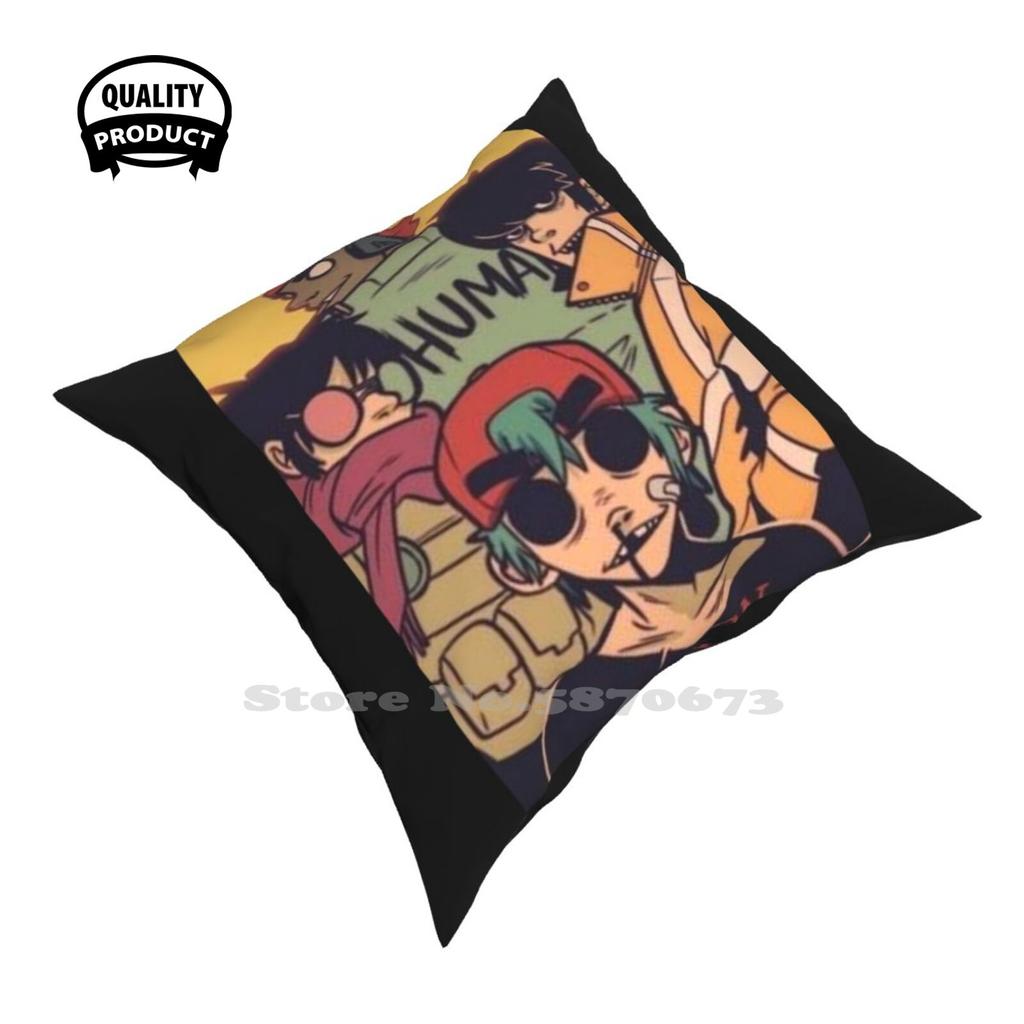Buy Demon Days Pillow Cover Hug Pillowcase Noodle Sale Cool Popular